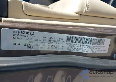 2019 Jeep Grand Cherokee Limited 4X2 z USA, uszkodzony, nr VIN 1C4RJEBG3KC699167